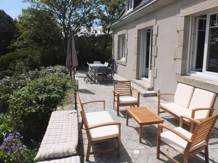 Maison Lumineuse 2Mn Plage Et Village De Morgat Crozon Eksteriør billede
