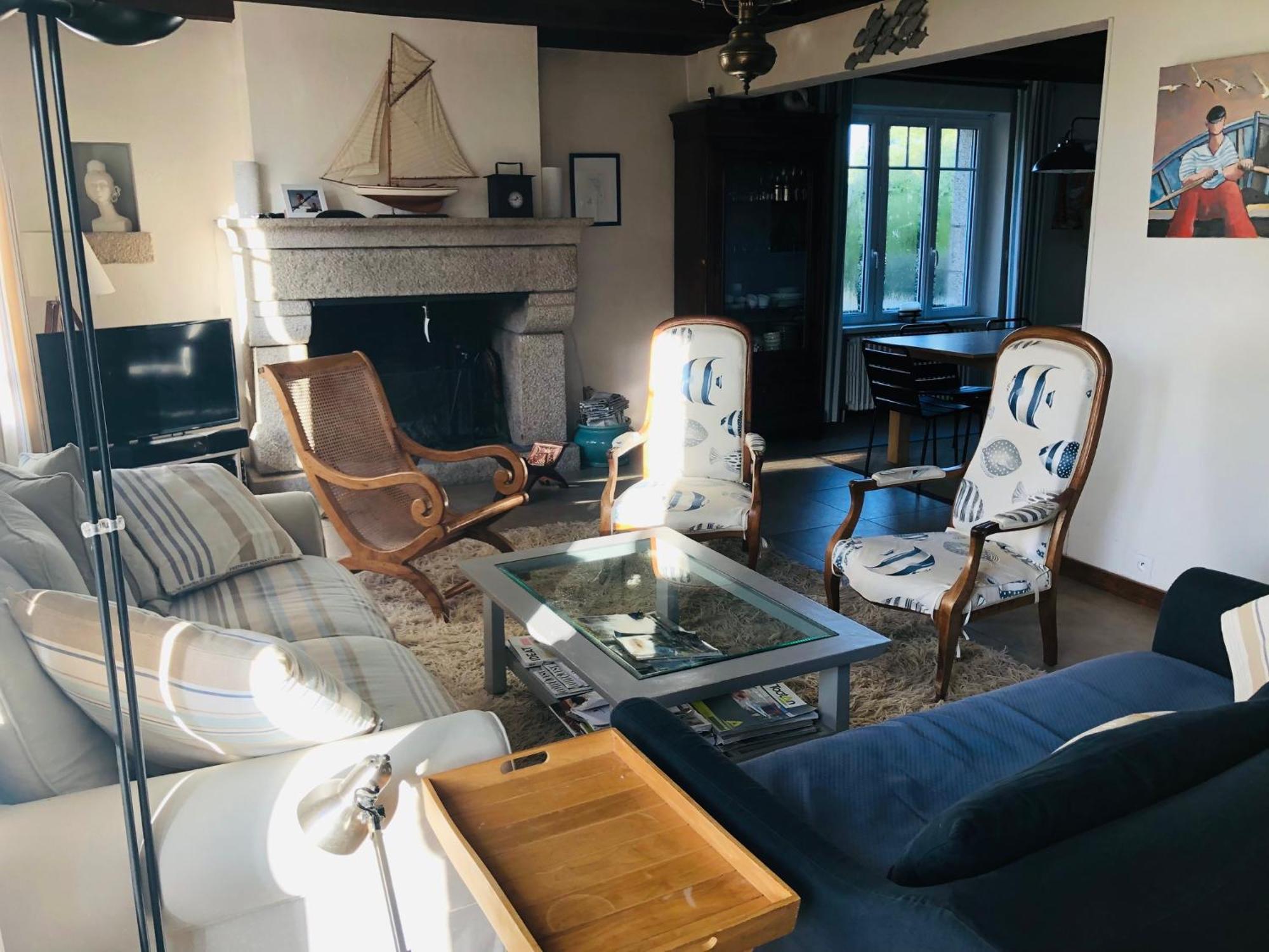 Maison Lumineuse 2Mn Plage Et Village De Morgat Crozon Eksteriør billede