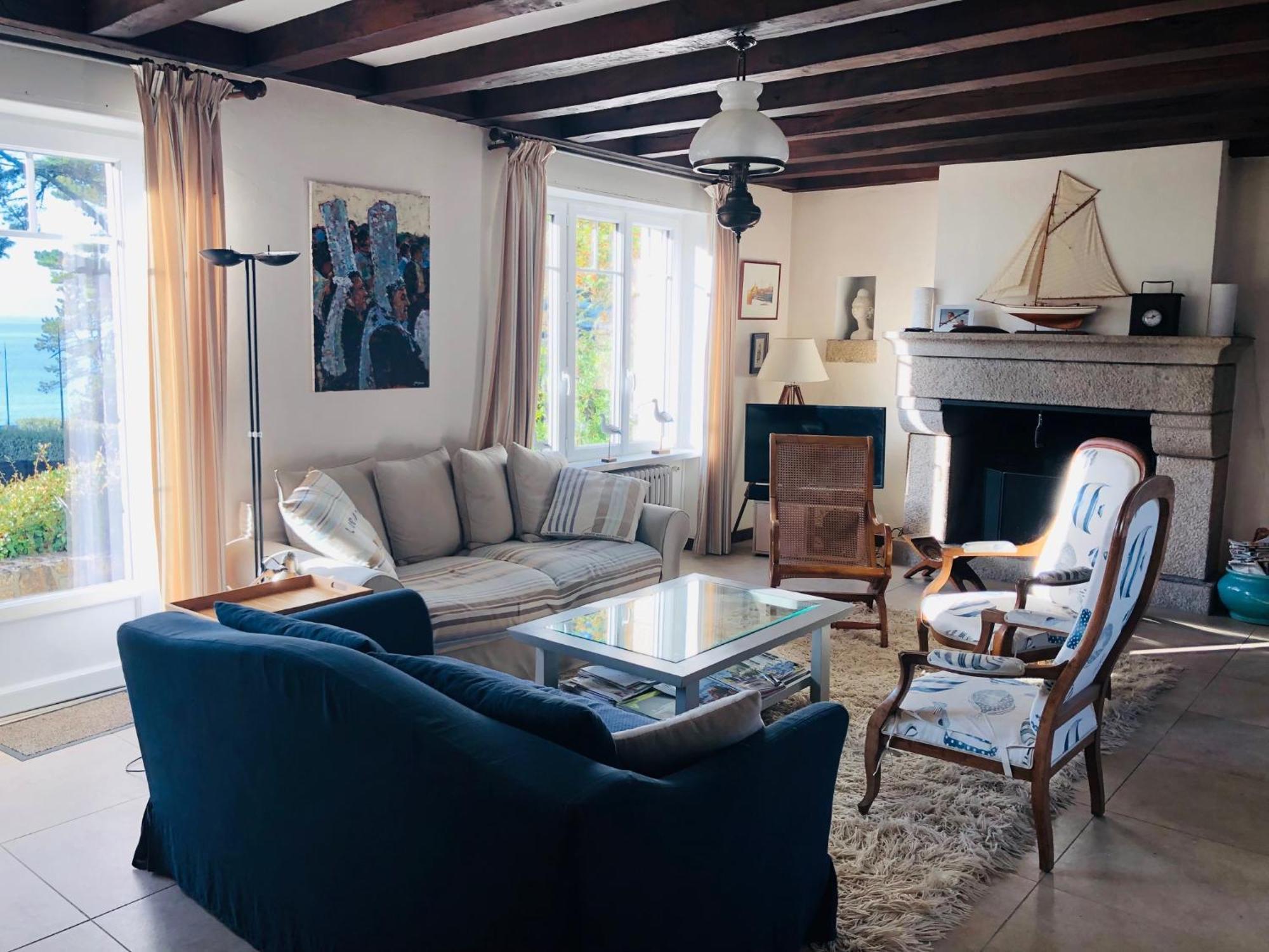 Maison Lumineuse 2Mn Plage Et Village De Morgat Crozon Eksteriør billede