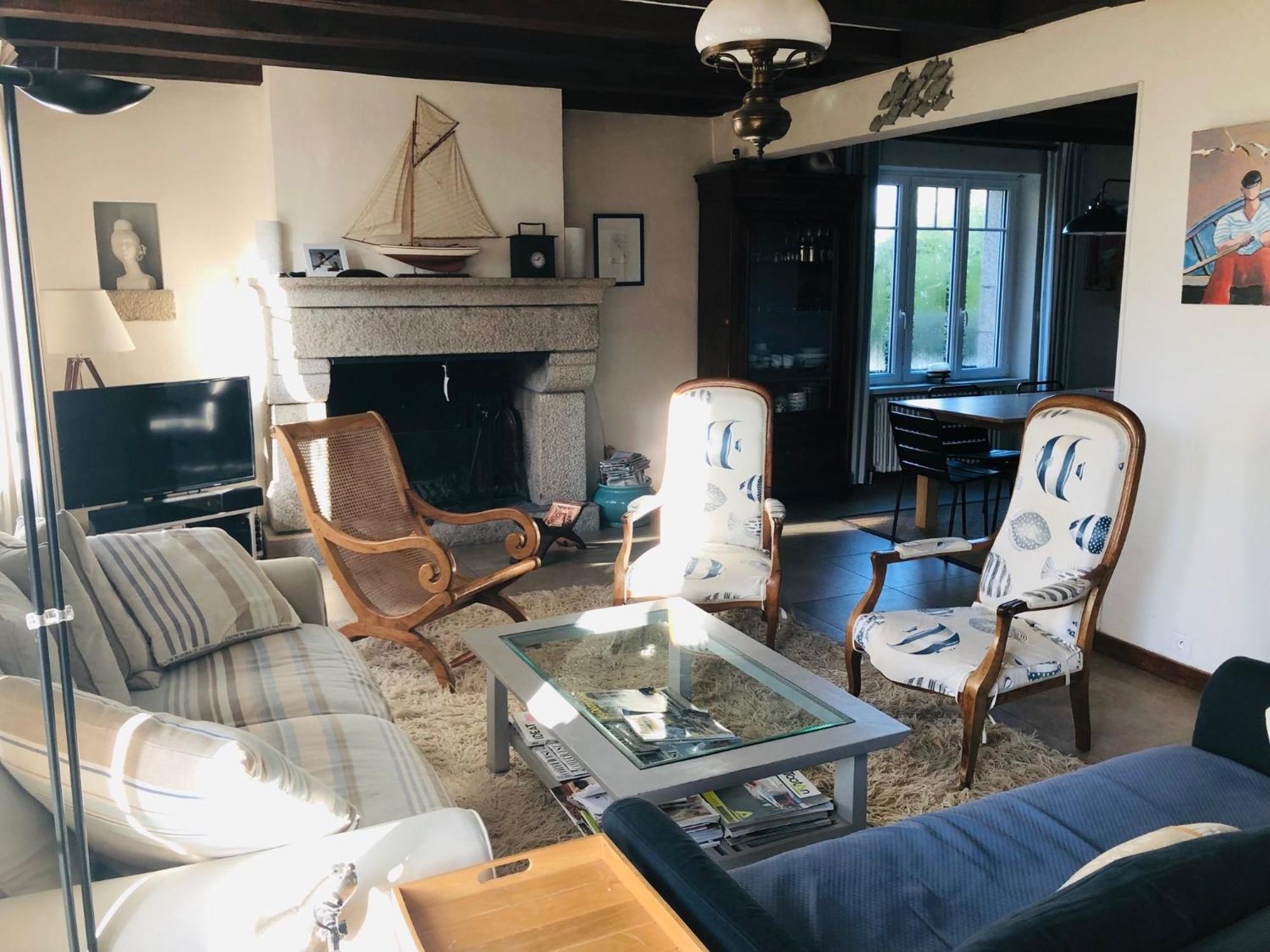 Maison Lumineuse 2Mn Plage Et Village De Morgat Crozon Eksteriør billede